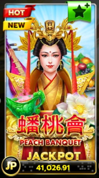 SLOTXO Peach Banquet Demo Play Free : เล่นที่หน้าเว็บ24ชม.