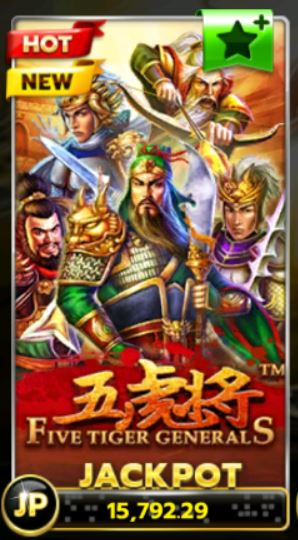 slotxo-five tiger generals