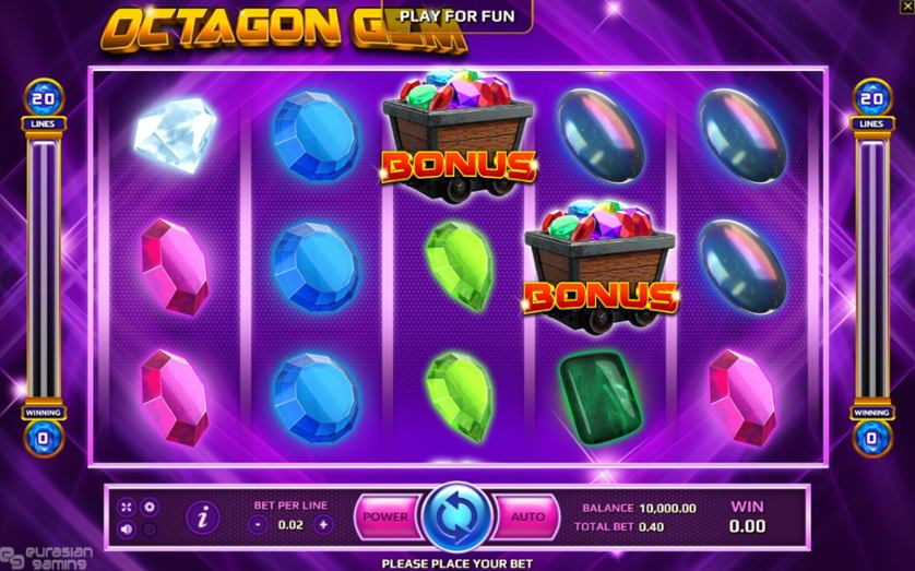 รีวิว Octagon Gem สล็อตอัญมณีสุดล้ำในปี 2025