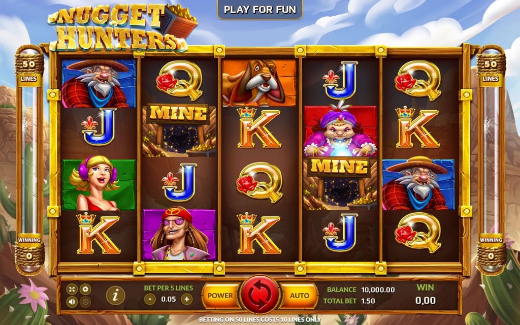 ดาวน์โหลด เล่นเกมสล็อต Nugget Hunters ได้ทุกที่ทุกเวลา
